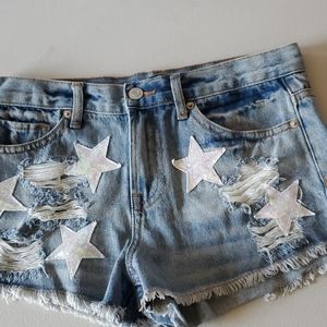 Forever 21 Denim short size small.